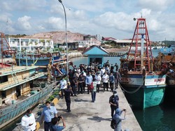 KKP Percepat Proses Hukum 5 Kapal Ikan Asing di Batam