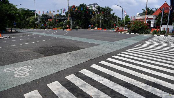 Penutupan Sejumlah Jalan Protokol di Surabaya