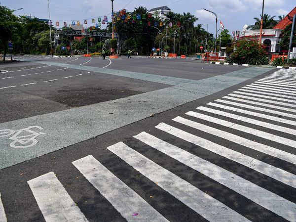 Penutupan Sejumlah Jalan Protokol di Surabaya