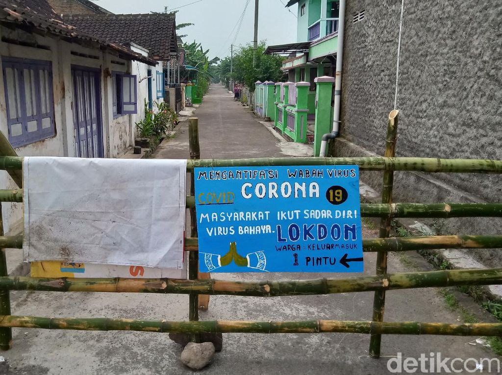Tak Cuma Sleman, Dusun di Klaten Ini Juga Tutup Akses Demi Tangkal Corona Tak Cuma Sleman, Dusun di Klaten Ini Juga Tutup Akses Demi Tangkal Corona
