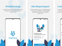Aplikasi PeduliLindungi Tembus 1 Juta Download