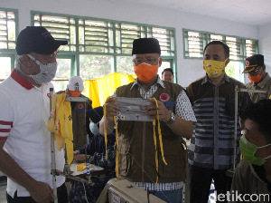 Atasi Kelangkaan Masker, Gubernur Bengkulu Genjot Produksi Massal di BLK Atasi Kelangkaan Masker, Gubernur Bengkulu Genjot Produksi Massal di BLK