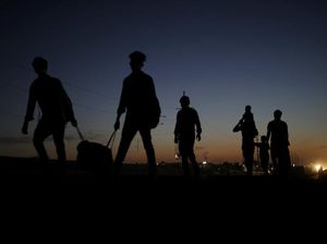 Video Polisi India Bentrok dengan Warga yang Protes Lockdown