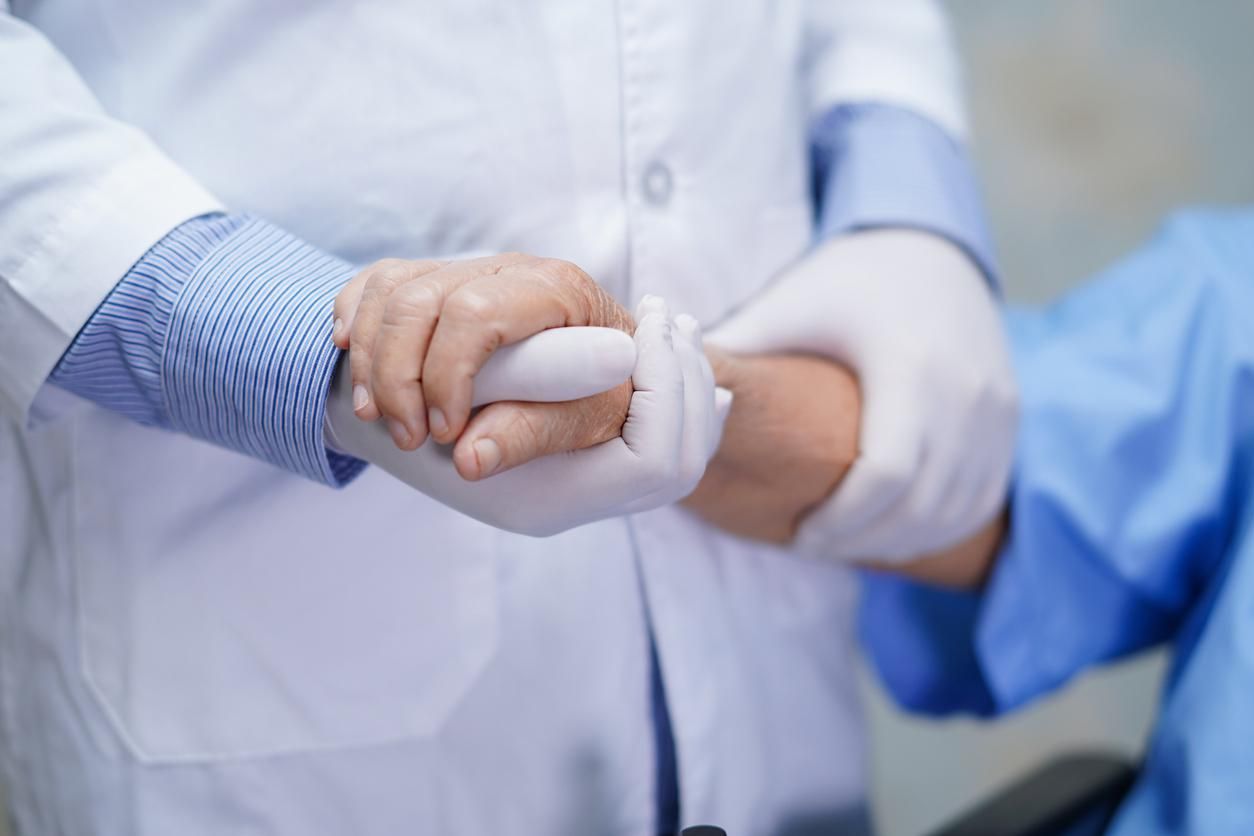 Positive blood test result for the new rapidly spreading Coronavirus, originating in Wuhan, China