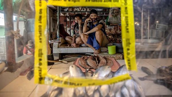 Cara Unik Pasar Tradisional di Filipina untuk Halau Corona
