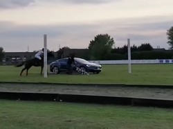 Adu Balap Mobil Listrik Vs Kuda, Siapa yang Menang?