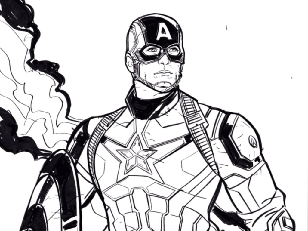 Bosan di Rumah? Komikus Marvel Ajari Cara Menggambar Captain America Bosan di Rumah? Komikus Marvel Ajari Cara Menggambar Captain America
