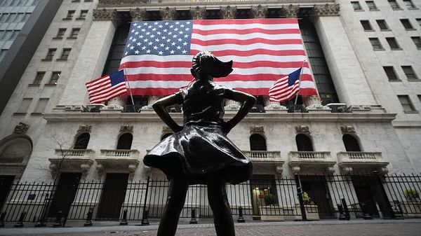 Wall Street New York Kosong Melompong