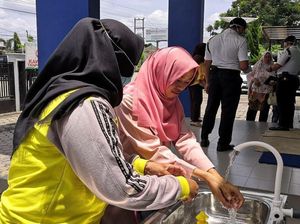Di Lubuklinggau, Kantor BPJS Kesehatan Siaga Cegah Corona