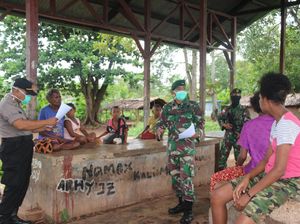 Sosialisasi COVID -19 di Perbatasan Papua