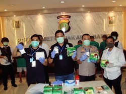 Polisi Gagalkan Peredaran 11 Kg Sabu di Jakbar, WN Malaysia Diburu