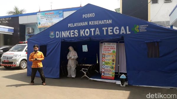 Begini Suasana Isolasi di Kota Tegal