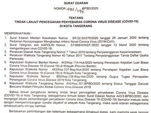 Pemkot Tangerang Tegaskan Tak Cabut Kebijakan Penutupan Tempat Hiburan