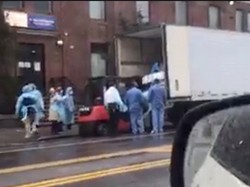 Korban Meninggal Corona Disimpan di Truk Es, New York Dibantu RS Apung Raksasa