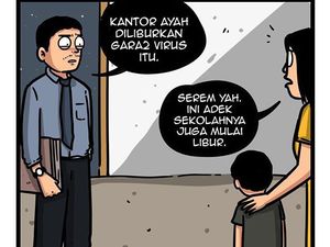 Pria Surabaya di Balik Kepopuleran Komik Kancut Pria Surabaya di Balik Kepopuleran Komik Kancut