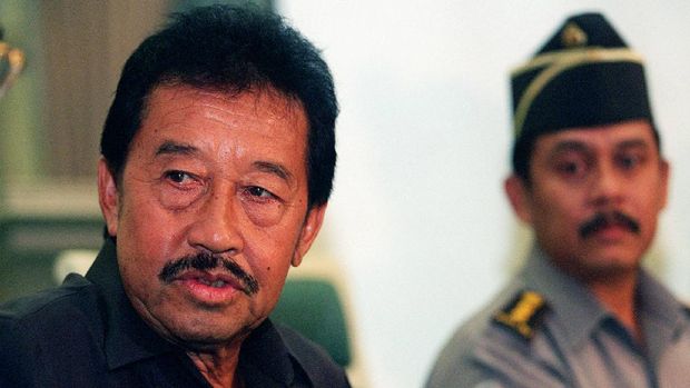 Bob Hasan, konglomerat yang berdedikasi mengampu atletik Indonesia seumur hidup. (