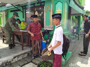 Ponpes yang Tak Pulangkan Santri Tetap Laksanakan KBM Sesuai Protokol