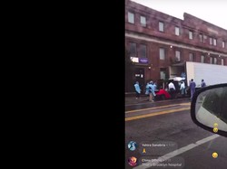 Viral Video RS di New York Angkut Jenazah Pasien Corona ke Truk Pendingin