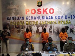 Polisi Tangkap 3 Orang Terkait Hoax Corona di Jakarta Utara