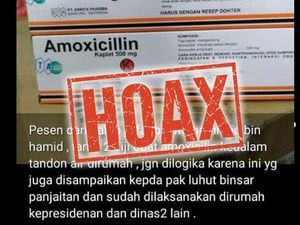 Viral Amoxicillin Bisa Bunuh Virus Corona, Dipastikan Hoax!