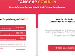 Kini Pantau Update Sebaran Corona di Jateng Makin Mudah Via Situs Ini