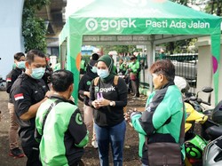 Pengguna atau Driver Gojek Tak Pakai Masker, Order Bisa Dibatalkan
