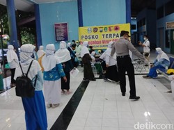 Puluhan Santri Nurul Jadid Paiton Probolinggo Pulang ke Pasuruan