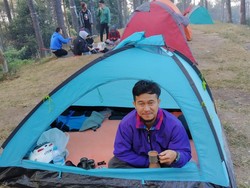 Wabah Corona, Persewaan Alat Kemping Pangkas Jam Kerja atau Libur Panjang