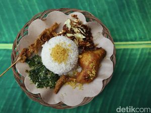 Huahh! Kepincut Nikmatnya Ayam Goreng Sambal Hijau UNJANI Cimahi