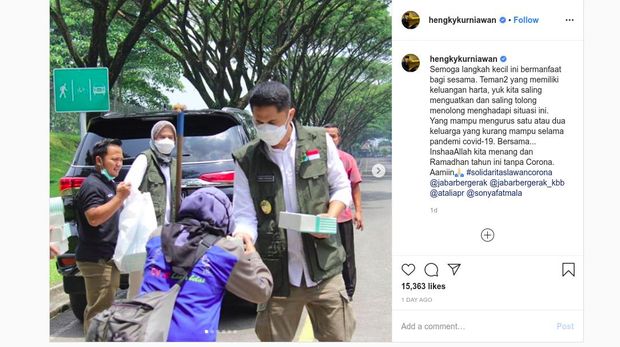 Unggahan Hengky Kurniawan