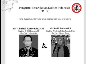 IDI Sebut 12 Dokter Indonesia Meninggal Selama Pandemi Corona