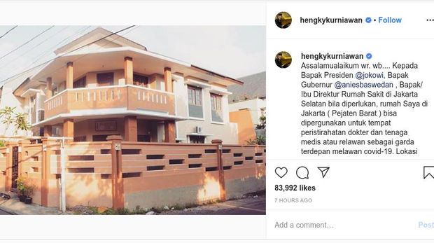 Rumah Hengky Kurniawan