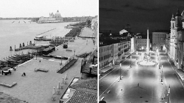 Melihat Sepinya Italia Bak Kota Mati Pasca Lockdown dari CCTV