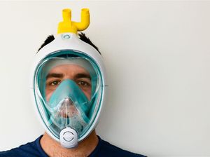 Italia Manfaatkan Masker Snorkeling Jadi Ventilator Darurat