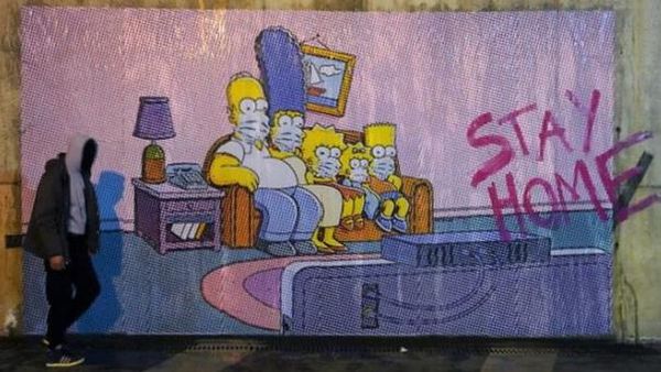 Deretan Mural Ini Ajak Warga Dunia Bersatu Lawan Corona