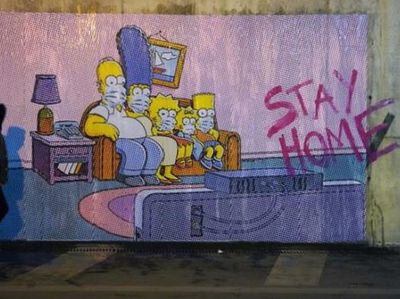 Deretan Mural Ini Ajak Warga Dunia Bersatu Lawan Corona