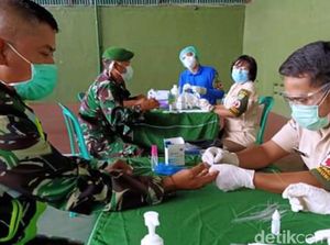 Jalani Rapid Test, 372 Personel Kodim Sukabumi Negatif Corona Jalani Rapid Test, 372 Personel Kodim Sukabumi Negatif Corona