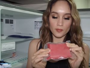 Intip Persediaan Makanan Cinta Laura Selama Karantina di Rumah