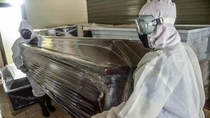 Ini Penampakan Peti Khusus Jenazah Korban Virus Corona