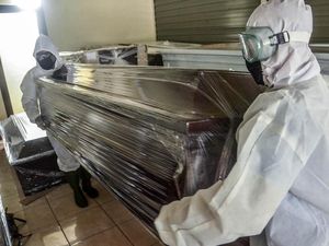 Ini Penampakan Peti Khusus Jenazah Korban Virus Corona