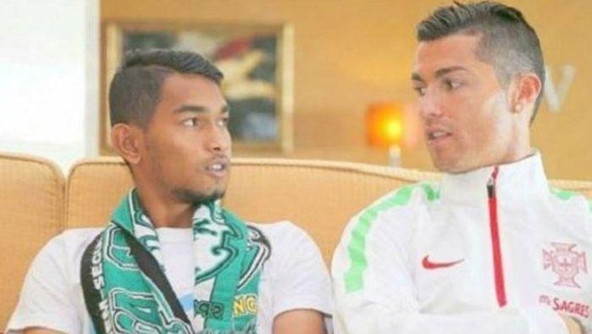 Cristiano Ronaldo jadi kakek setelah Martunis dikaruniai anak perempuan. (Foto: dok. Instagram/Twitter)