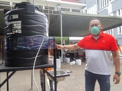 Pemkot Surabaya Terus Sebar Wastafel Portabel Meski Banyak yang Hilang