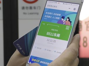 Canggih! Wuhan Pakai Aplikasi Social Distancing di Subway Canggih! Wuhan Pakai Aplikasi Social Distancing di Subway