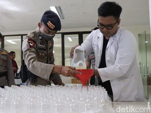 Hand Sanitizer dari Arak Bali Siap Edar