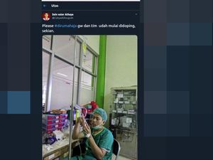 Viral Perawat di Bogor Tengah Diinfus, Kelelahan Tangani Wabah Corona