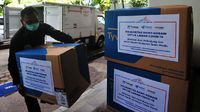 Sumbangan APD Perkuat Tenaga Medis di RSUD Jaksel