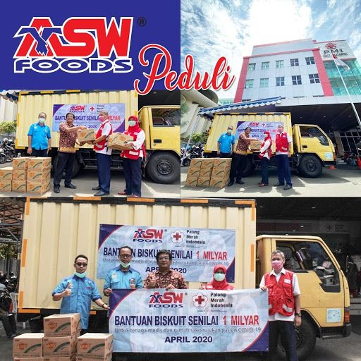 ASW Foods Donasikan Biskuit ke Tenaga Medis Senilai Rp 1 M