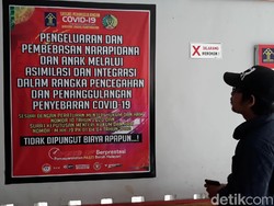 Corona Mewabah, 66 Napi Lapas Brebes Dirumahkan