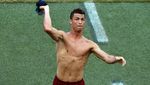 Potret Perut Kotak-kotak Cristiano Ronaldo