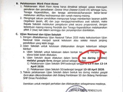 Pemkab Klaten Tetap Gelar Ujian Siswa SMP Via Online, Ini Tujuannya